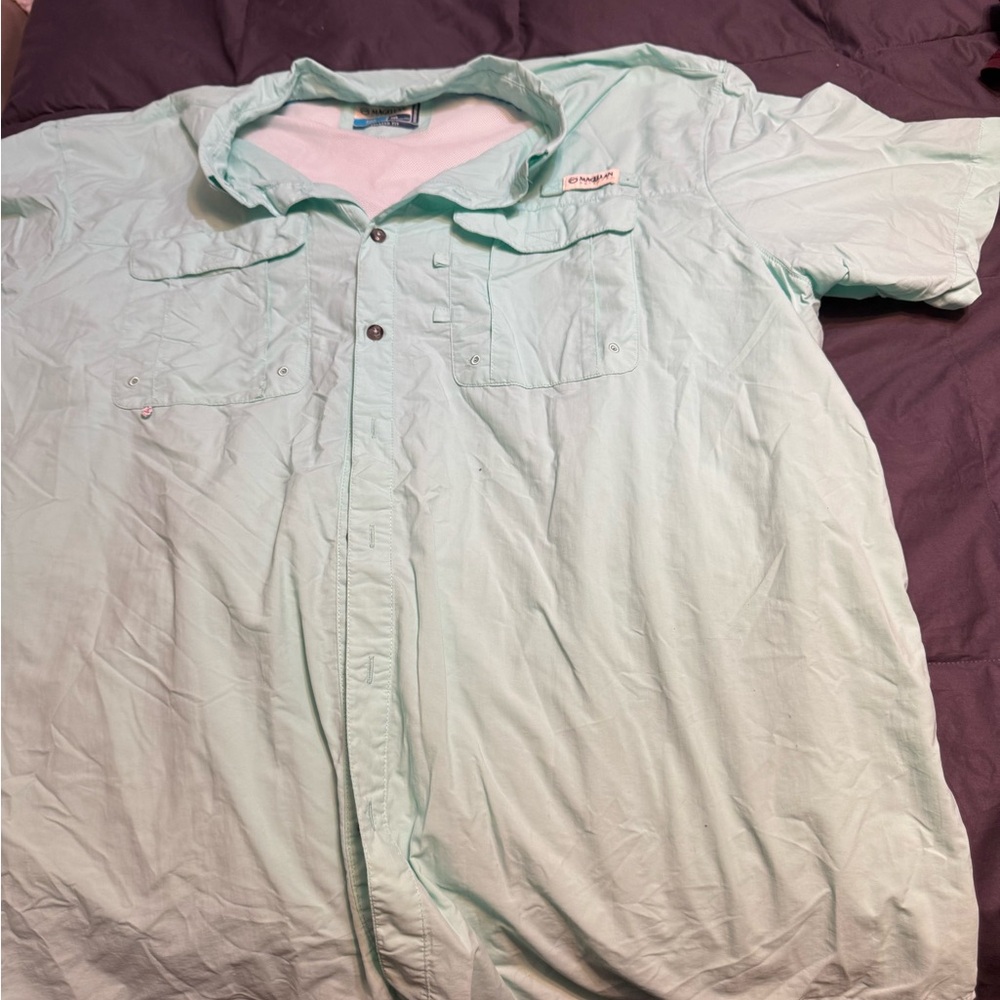 Columbia Men's Light Green Shirt